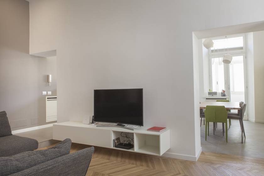 Ristrutturazione residenziale appartamento di 130 mq a Roma quartiere Nomentano.